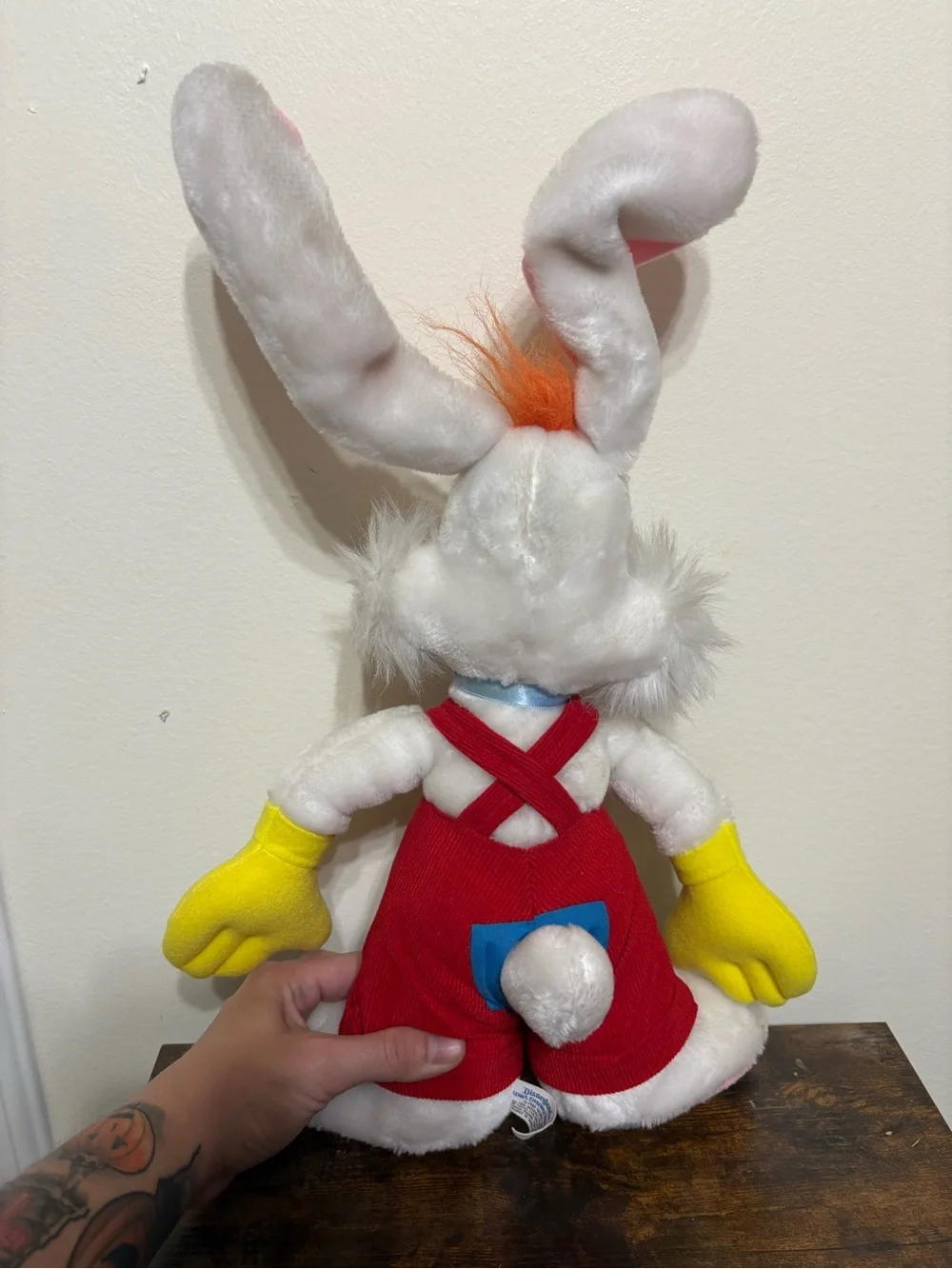 VTG 1987 Disney Roger Rabbit Applause Stuffed Plush 12in